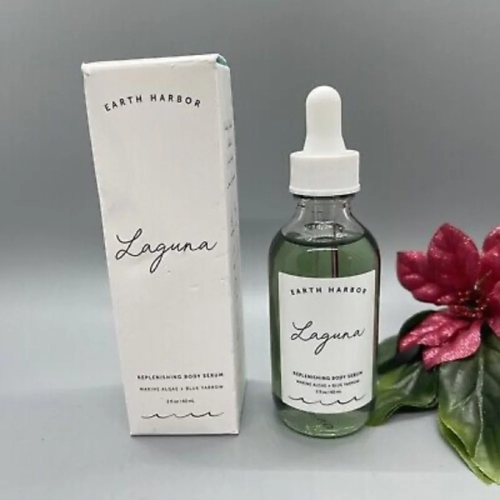 NEW: Earth Harbor LAGUNA Replenishing Body Serum Sea Botanicals & Blue Yarrow!